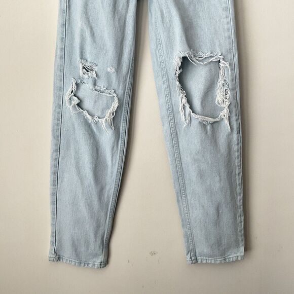 BDG Urban Outfitters Jeans Blue Distressed High-Rise Baggy 24 - Picture 10 of 12
